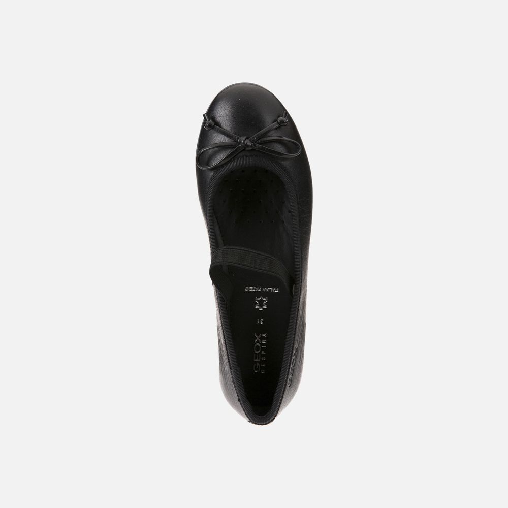 Ballerines Geox Plié - Noir - Fille 368159-XWK